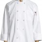 Uncommon Threads Unisex Classic Chef Coat Cook Jacket with 10 Buttons