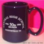 Class of 1946 - 50th Reunion MUG blue coffee cup Central High School TN Fayetteville Tennessee