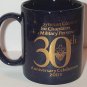 Presbyterian Church Council Chaplains Military Personnel 30th Anniversary MUG blue marble gold foil