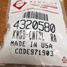 Whirlpool Range / Stove / Oven Knob 4320580 (Replacement For WP4320580