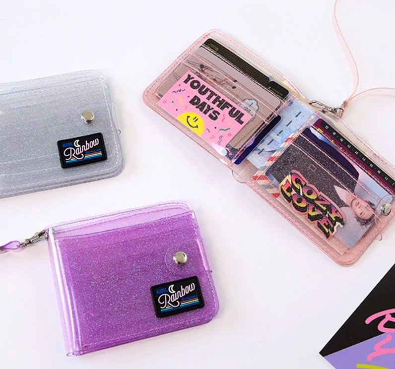 Transparent ID Card Holder