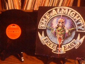THE ALMIGHTY LP UK Pressing  1991  Metal