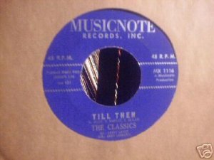 THE CLASSICS  Till Then 45   DooWop  1963