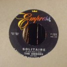 THE EMBERS Solitaire 45 on Empress  Doo Wop