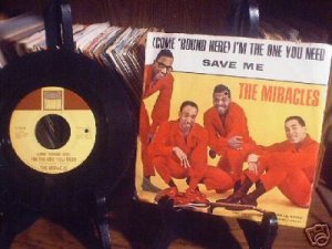MIRACLES I'm The One You Need 45 & P/S  Rare