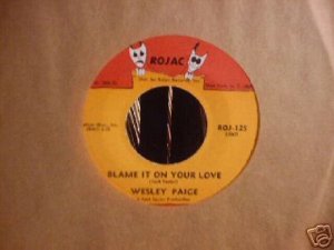 WESLEY PAIGE You Turn Me Around 45 Northern Soul
