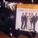 THE PLATTERS If I Didn't Care 45  & P/S  1961