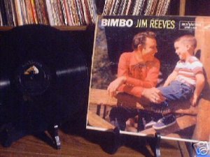 JIM REEVES Bimbo LP   1957  Rare  Country