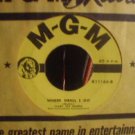 IVORY JOE HUNTER Where Shall I Go 45  MGM 1952