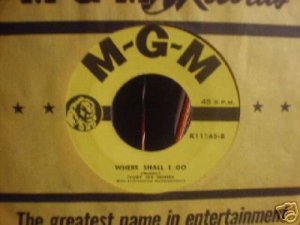 IVORY JOE HUNTER Where Shall I Go 45  MGM 1952