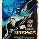 Vertigo (1958) French Movie Poster