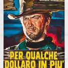 For a Few Dollars More (1965) Italian Movie Poster