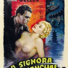 The Lady From Shanghai (1947) Italian Movie Poster