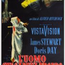 The Man Who Knew Too Much (1956) Italian Movie Poster