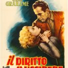 In a Lonely Place (1950) Italian Movie Poster
