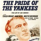 The Pride of the Yankees (1942) Movie Poster