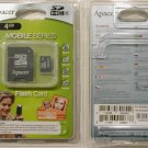 Apacer Micro SD SDHC 4GB with Adapter