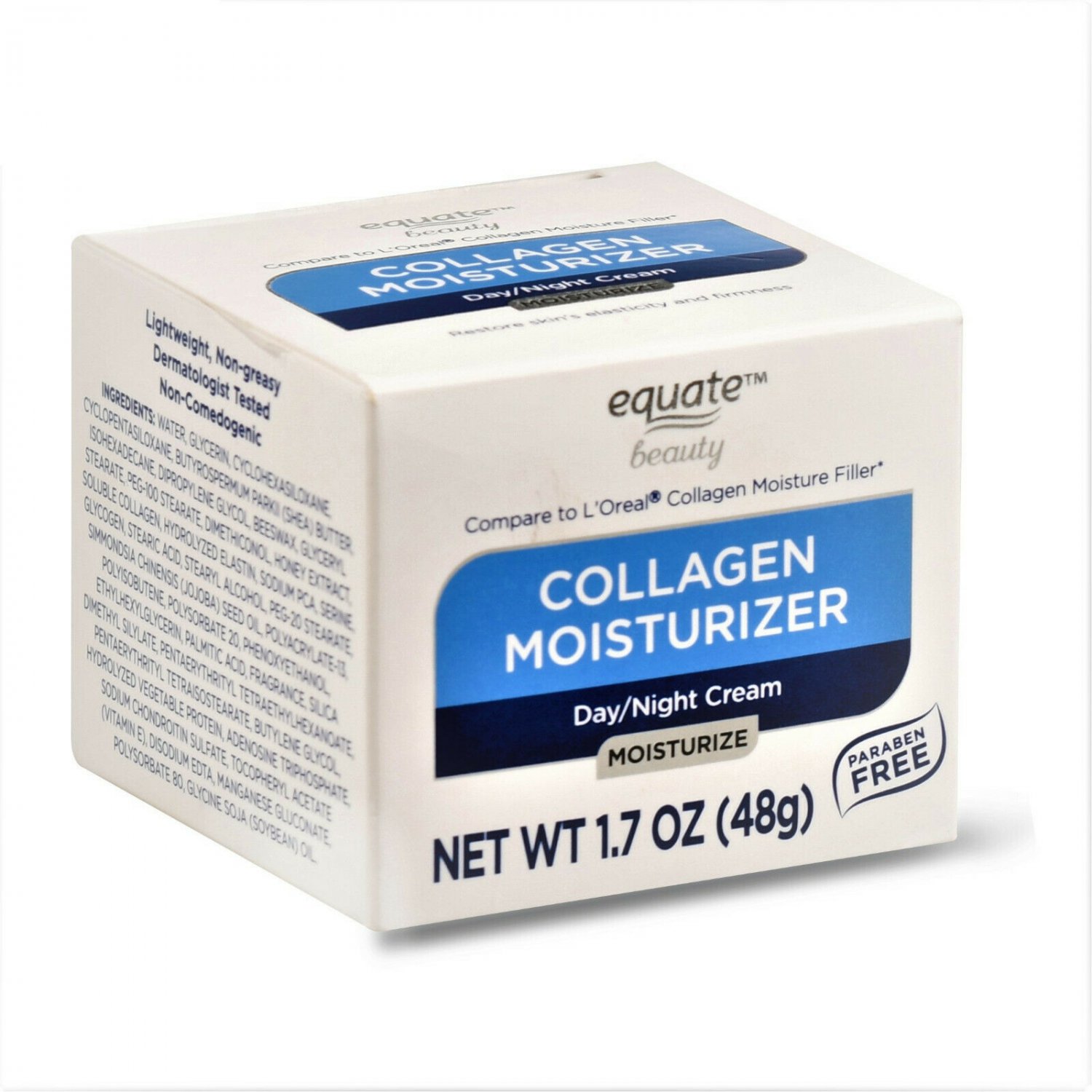 Equate Beauty Collagen Moisturizer Day & Night Cream 1.7 oz