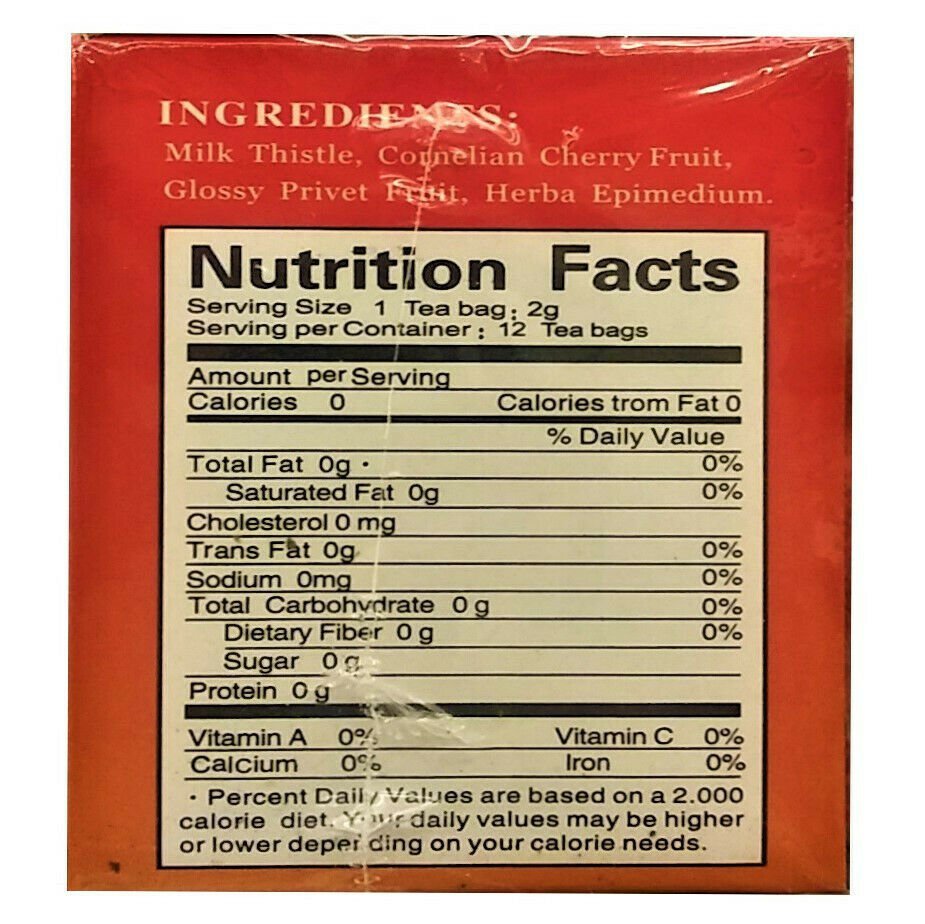 Go Tea Milk Thistle Liver & Kidney Upgrade Herbal Tea (12 Bags x Box) 2