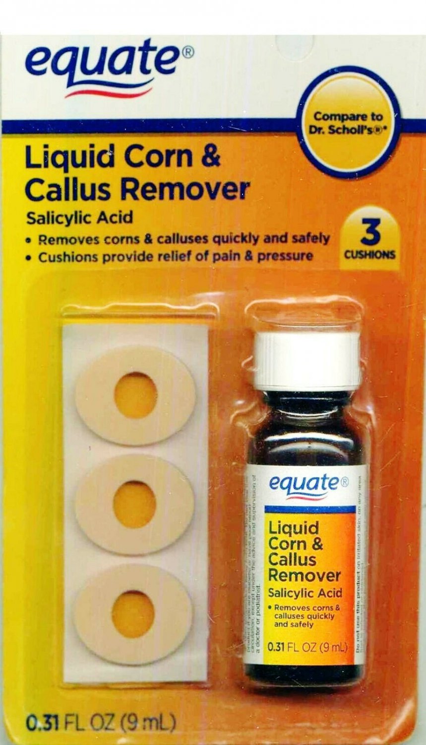 Equate Liquid Corn & Callus Remover Salicylic Acid 0.31oz
