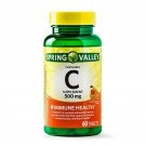 Spring Valley Vitamin C Immune Health Chewable Tablets 500 mg 60 Tablets (Pack of 2)