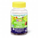 Spring Valley Kids Melatonin Sleep Support 1mg 60 Vegetarian Gummies