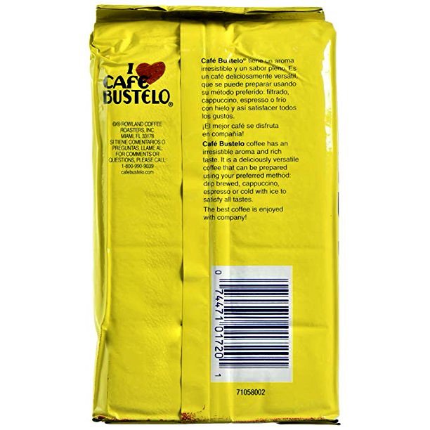 Cafe Bustelo Ground Coffee Dark Roast 10 oz Brick 2 Bricks