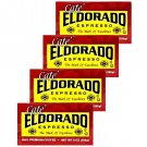 Eldorado Espresso Coffee Rich Full Legendary 9 Oz Brick 4 Bricks