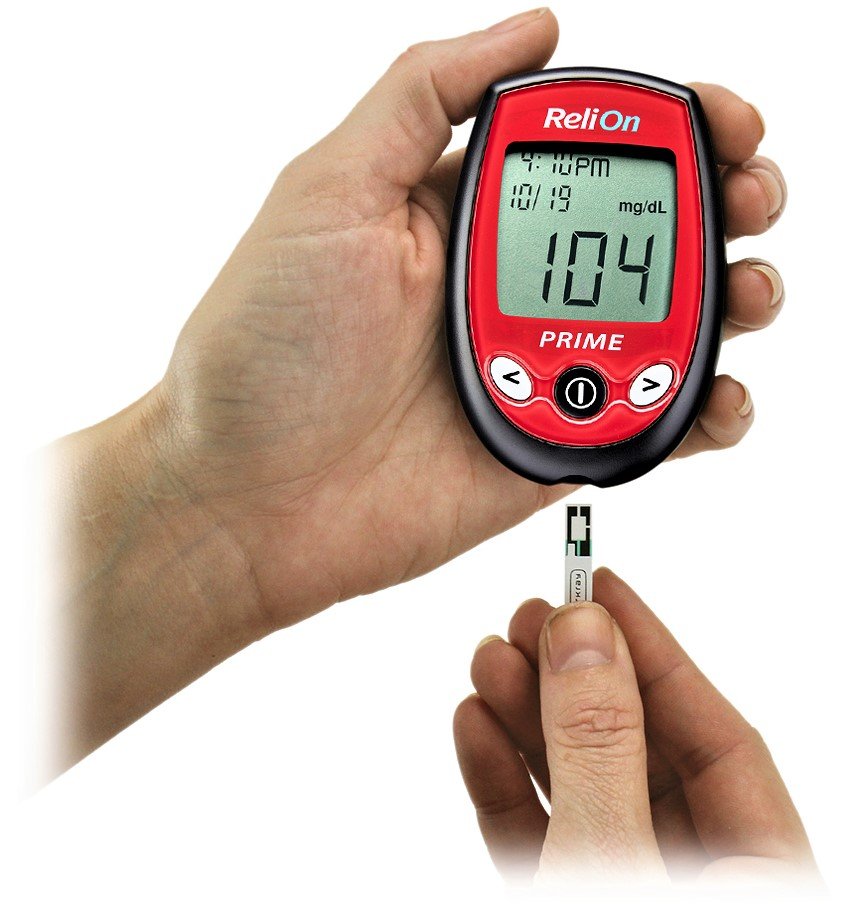 ReliOn Prime Blood Glucose Monitoring System (Red)