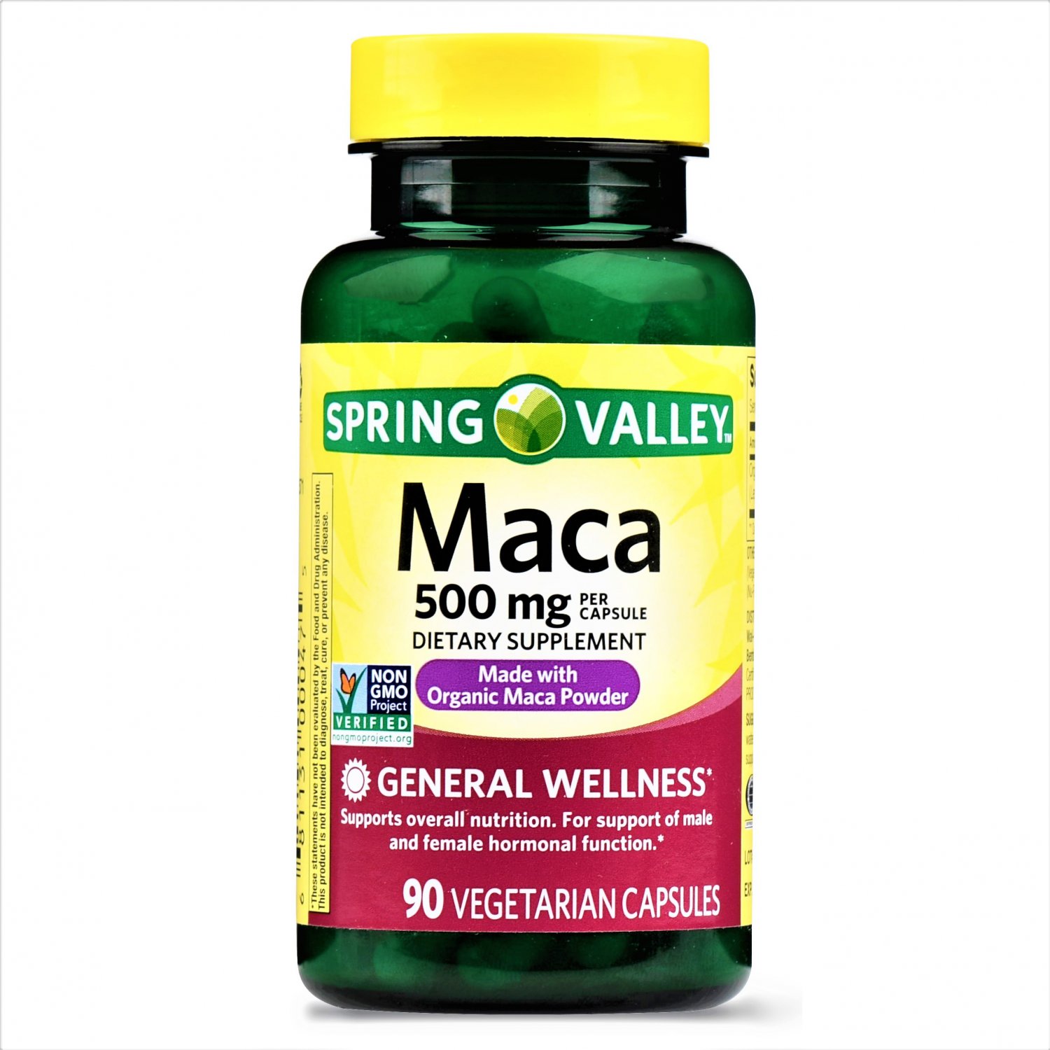 Spring Valley Maca General Wellness Capsules 500 mg 90 Capsules