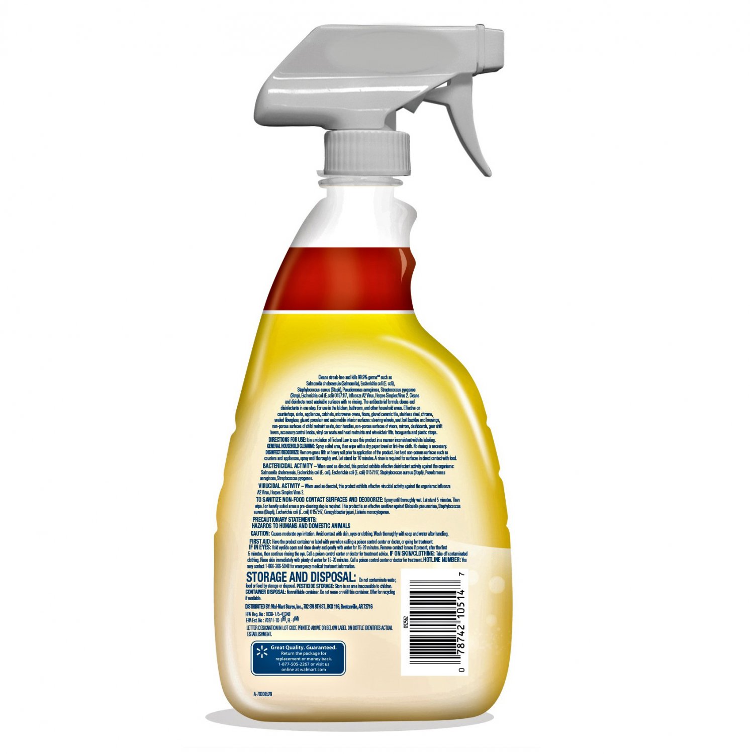 Great Value Lemon Disinfectant Spray at Nancy Ryan blog