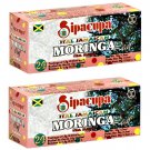 Sipacupa Ital Jamaican Moringa Tea Bags (24 Bags x Box) 2 Boxes