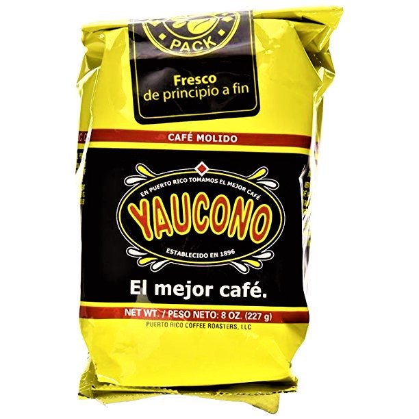Yaucono Coffee Fresh Pack 8 Oz Bag