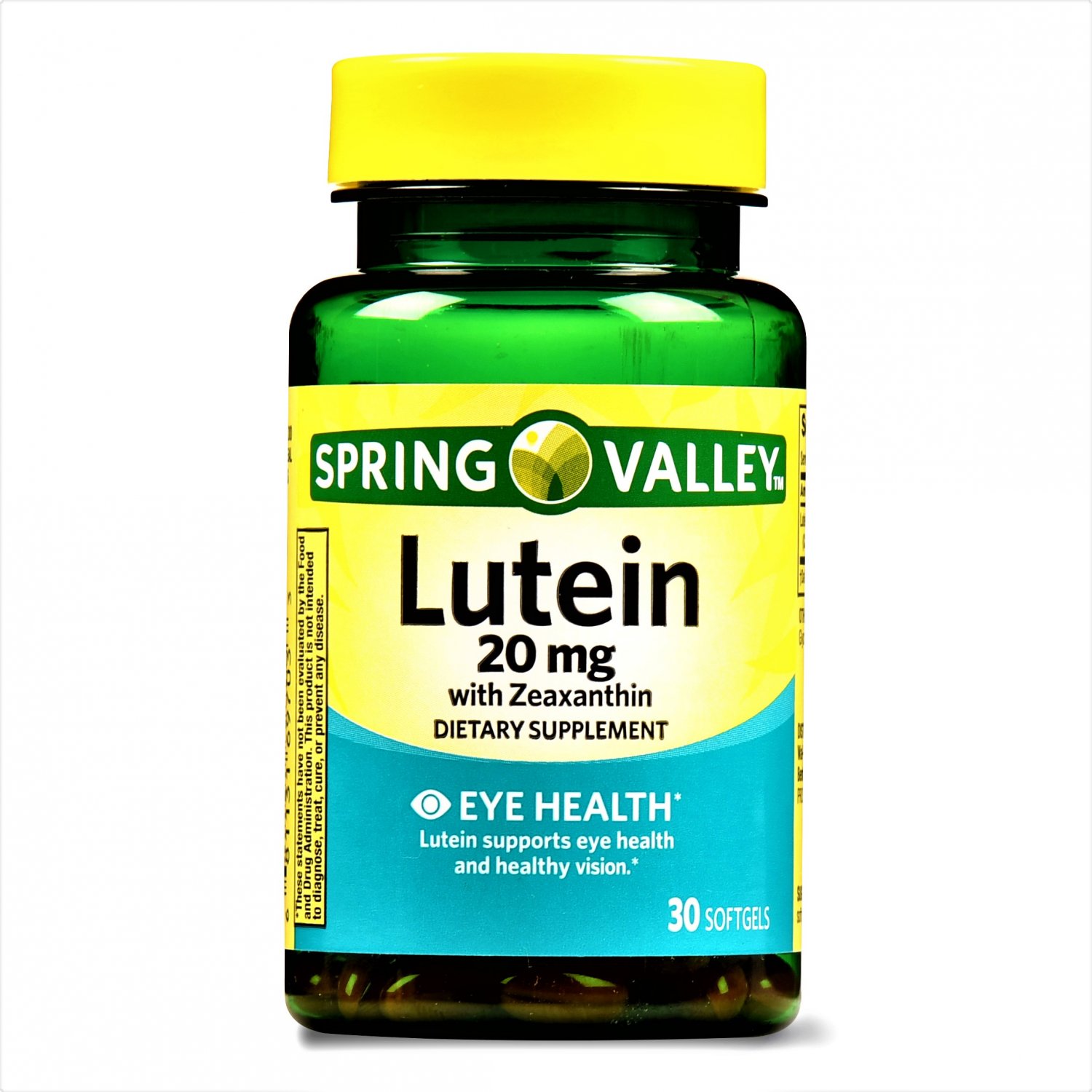 Lutein with Zeaxanthin Eye Health Dietary Supplement 20 mg 30 Softgels