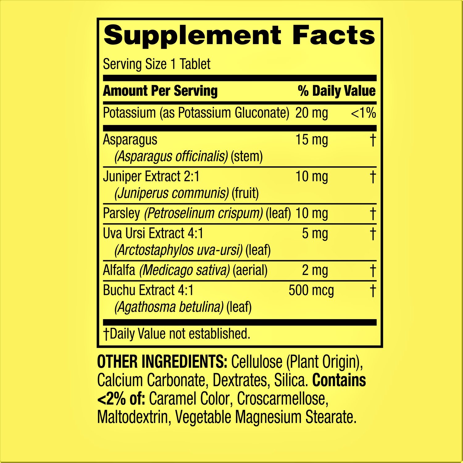 Spring Valley Water Pills Fluid Balance Support 60 Tablets