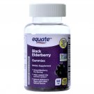 Equate Black Elderberry Gummies 50 mg Immune Health Support 60 Gummies