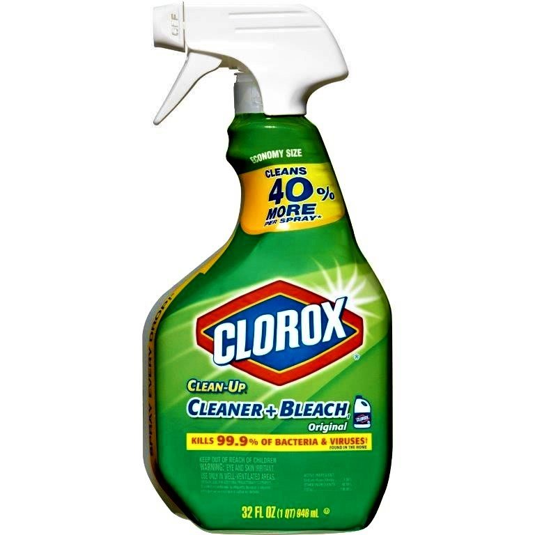 clorox spray clean bleach scent cleaner oz