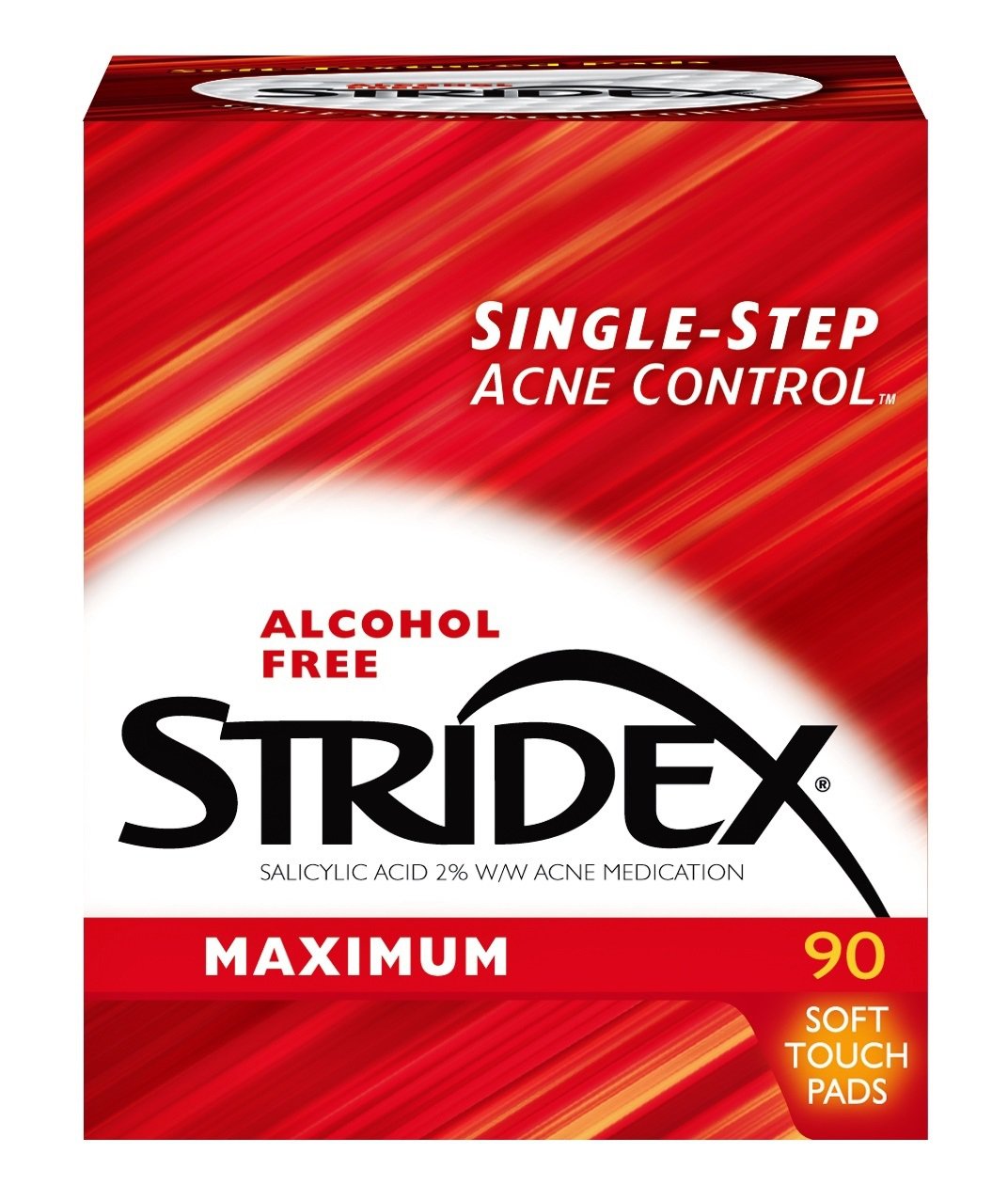 Stridex Medicated Acne Pads Maximum Strength 90 Pads