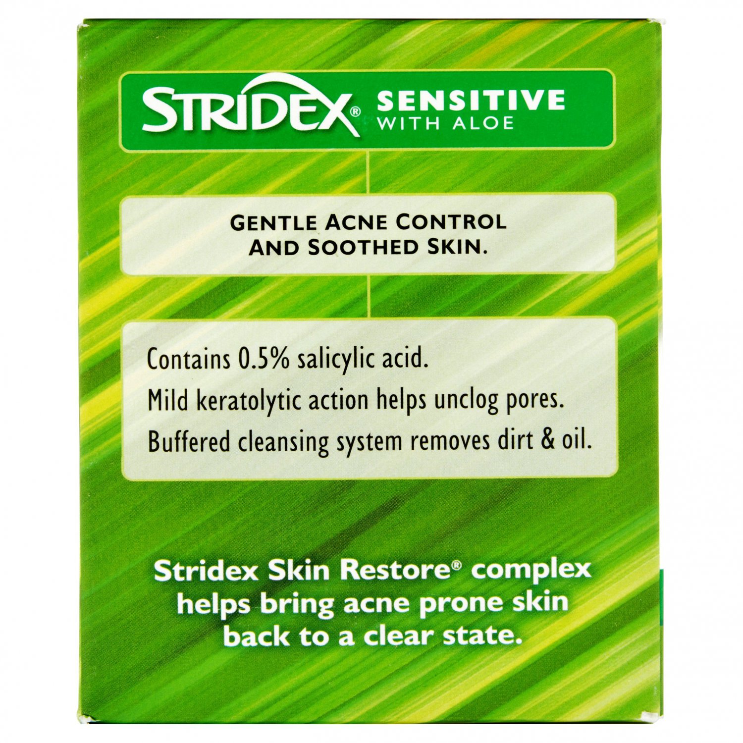 Stridex Medicated Acne Pads, Sensitive Skin 90 Pads