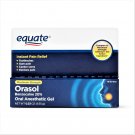 Equate Orasol Oral Anesthetic Gel 0.33 Oz
