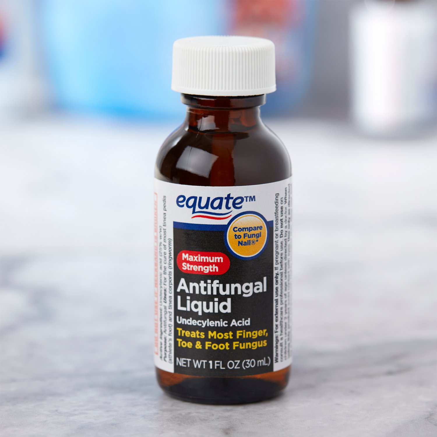 Equate Maximum Strength Antifungal Liquid, 1 fl oz