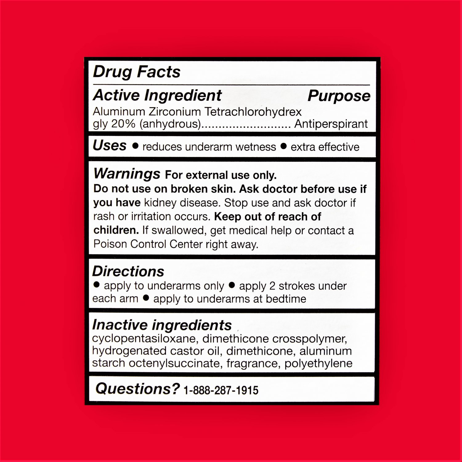 Equate Beauty Clinical Strength AntiperspirantDeodorant Hypoallergenic