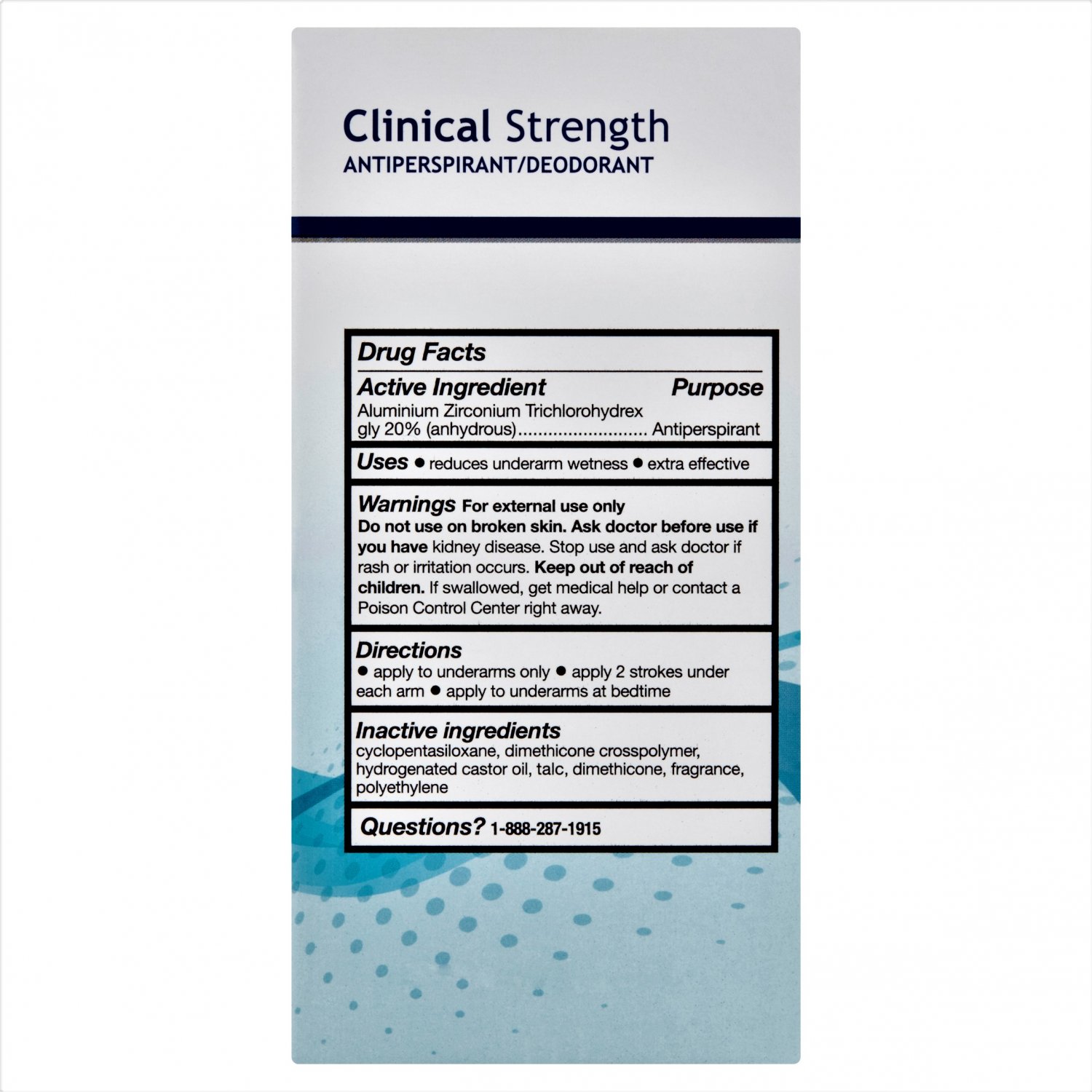 Equate Clinical Strength Fresh Scent AntiperspirantDeodorant 1.6 oz