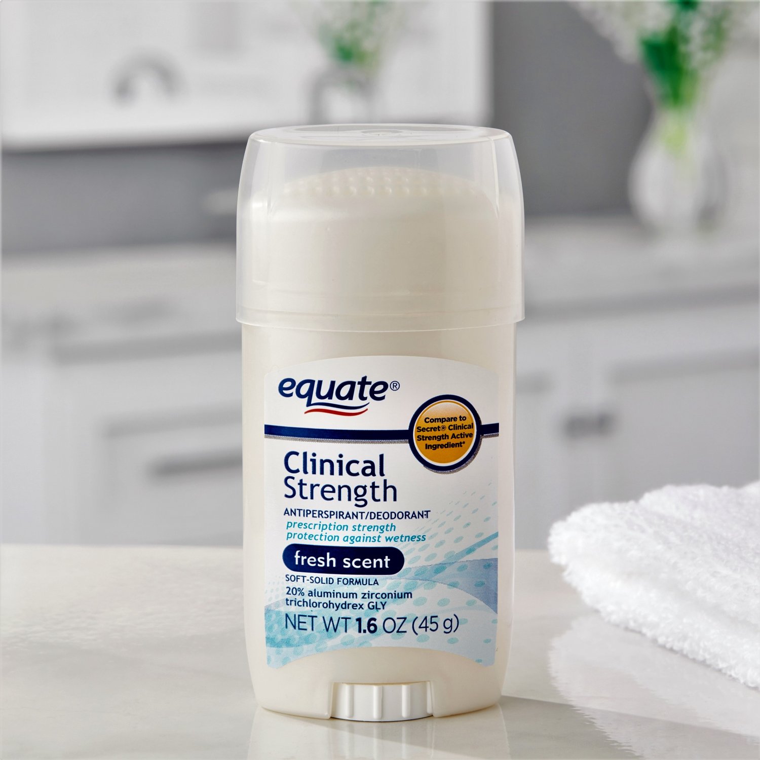Equate Clinical Strength Fresh Scent AntiperspirantDeodorant 1.6 oz