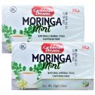 Caribbean Dreams Moringa Mint Herbal Tea (20 Bags Pack) 2 Pack