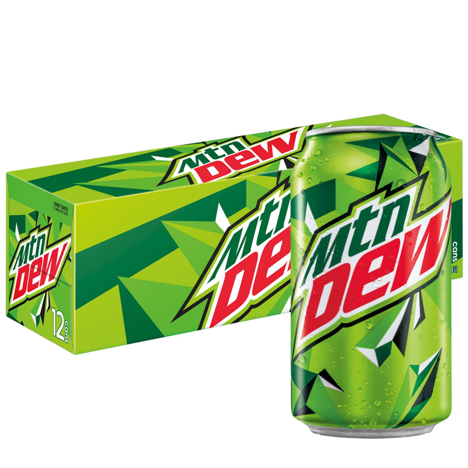 Mountain Dew Original Soda (12oz Can) 12 Cans