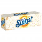 Sunkist Diet Orange Soda Soft Drink (12 oz Can) 12 Cans