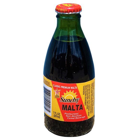 Sunchy Malta 12oz Bottle 12 Bottles