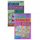 Kappa # 1 In Puzzlez 2 Books Large Print Crosswords Specials Volumens 58 & 59
