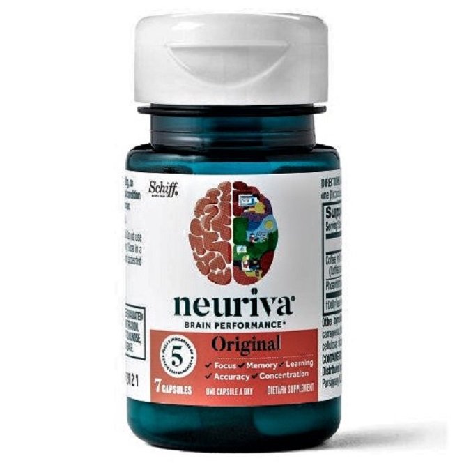 Neuriva Original Brain Performance Supplement 7 Capsules